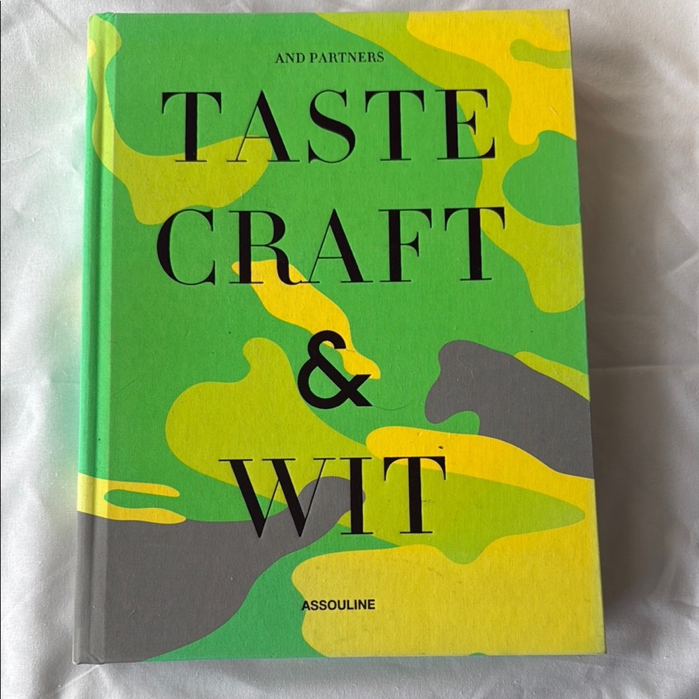 Assouline Taste Craft & Wit Book